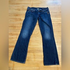 Silver Women jeans Toni 30/31 bootcut dark wash Denim